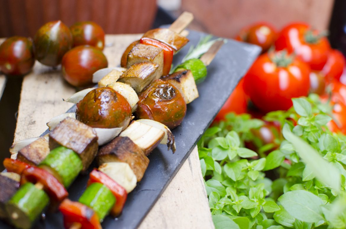 Gemüsespiesse mit Tofu1